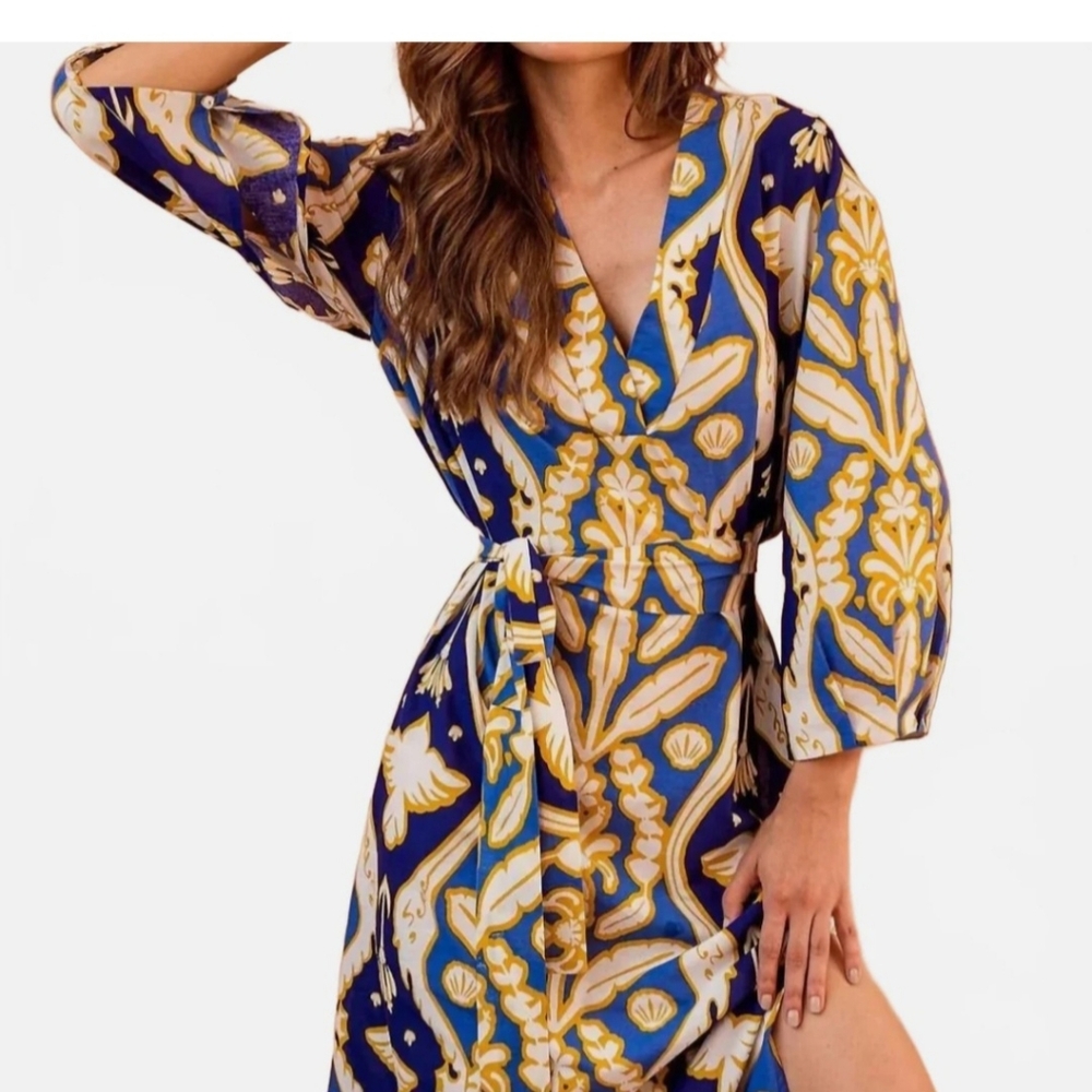 Beyond By Vera Isla Cotton Maxi Dress